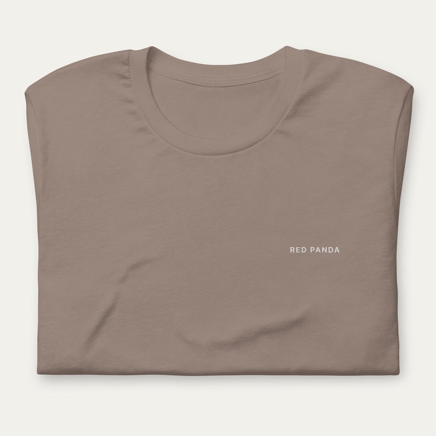 Soft Tee - RED PANDA - Pebble