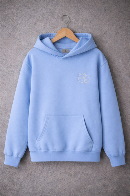 Kids Hoodie - Panda Icon - Blue