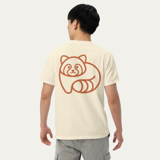 Premium Tee - Panda Back Icon - Ivory