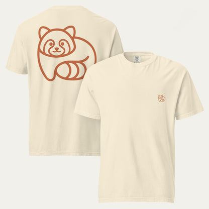 Premium Tee - Panda Back Icon - Ivory