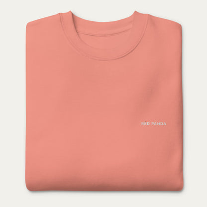 Soft Sweatshirt - RED PANDA - Dusty Rose