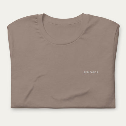 Soft Tee - RED PANDA - Pebble