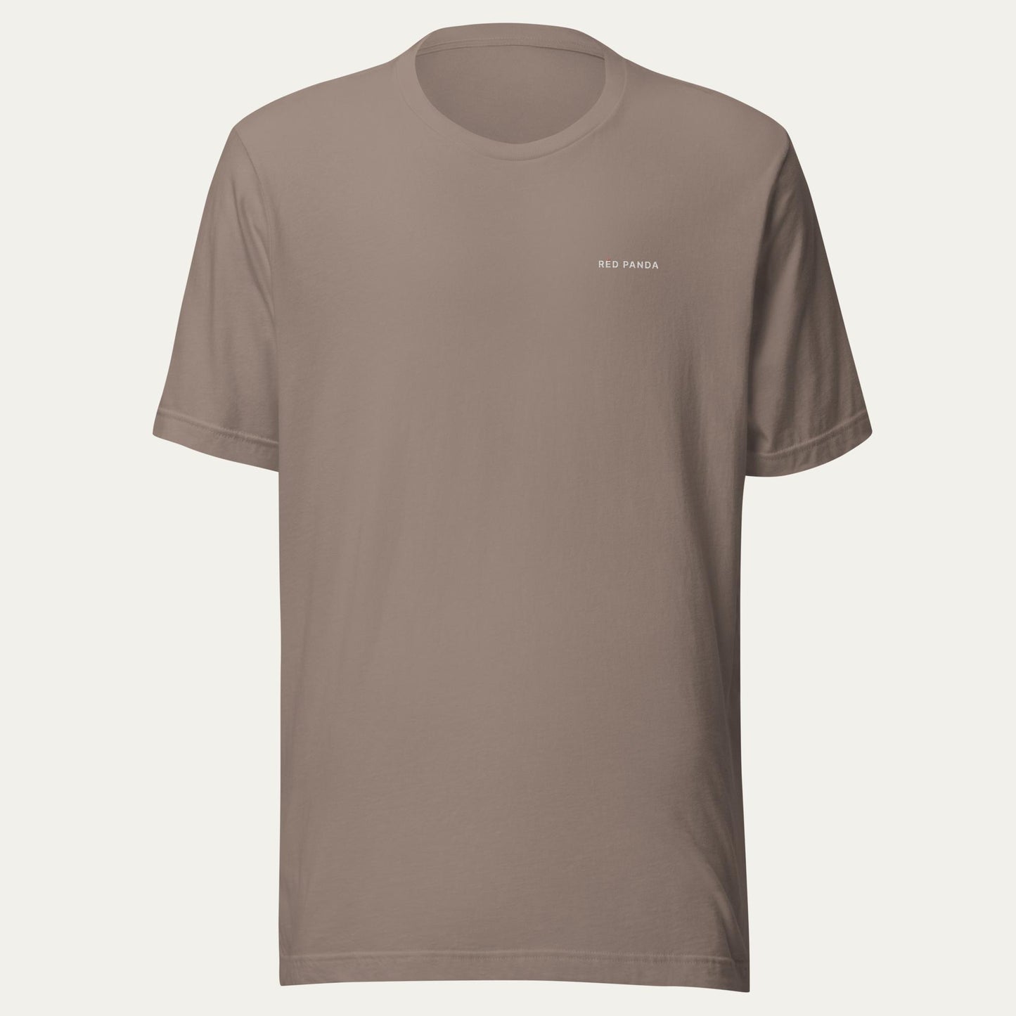 Soft Tee - RED PANDA - Pebble