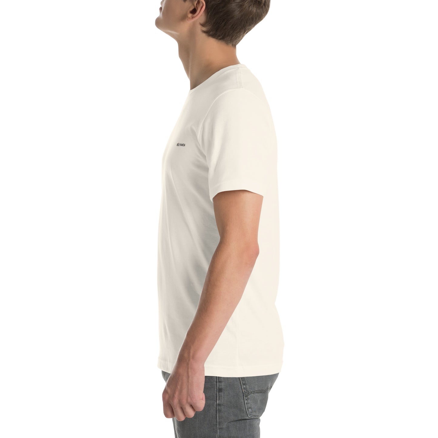 Soft Tee - RED PANDA - Vintage White